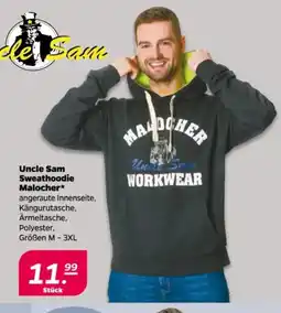 NETTO Uncle Sam Sweathoodie Malocher Angebot