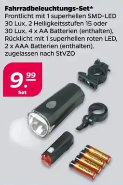 NETTO Fahrradbeleuchtungs-Set Angebot