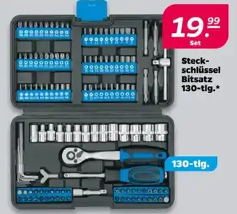 NETTO Steck- schlüssel Bitsatz 130-tlg. Angebot