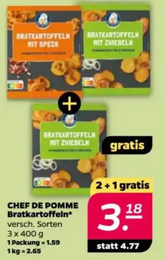 NETTO CHEF DE POMME Bratkartoffeln Angebot