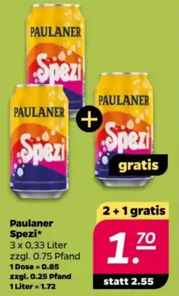 NETTO Paulaner Spezi Angebot