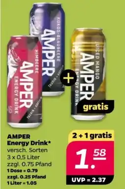 NETTO AMPER Energy Drink Angebot