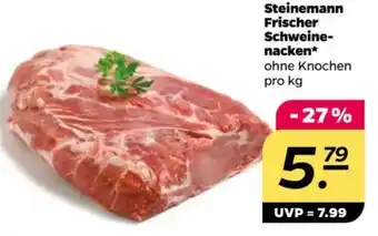 NETTO Steinemann Frischer Schweine- nacken Angebot