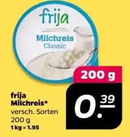 NETTO frija Milchreis Angebot