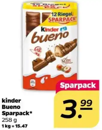 NETTO kinder Bueno Sparpack Angebot