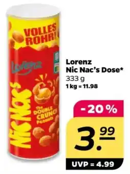 NETTO Lorenz Nic Nac's Dose Angebot