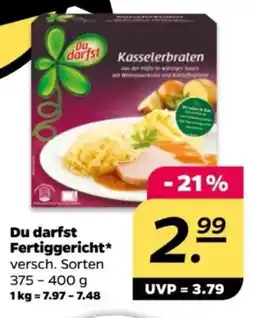 NETTO Du darfst Fertiggericht Angebot