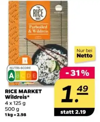 NETTO RICE MARKET Wildreis Angebot