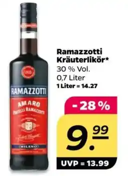 NETTO Ramazzotti Kräuterlikör Angebot