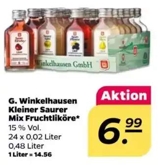 NETTO G. Winkelhausen Kleiner Saurer Mix Fruchtliköre Angebot