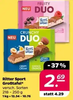 NETTO Ritter Sport Großtafel Angebot