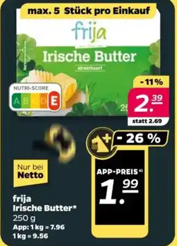 NETTO frija Irische Butter Angebot