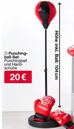 Woolworth Punching- ball-Set Angebot