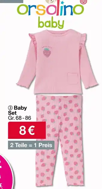 Woolworth orsolino baby Set Angebot