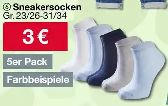 Woolworth Sneakersocken Angebot