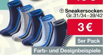 Woolworth Sneakersocken Angebot