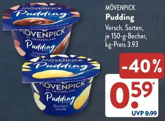 Aldi Süd MÖVENPICK Pudding Angebot