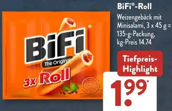 Aldi Süd Bifi Roll Angebot