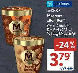 Aldi Süd LANGNESE Magnum ,,Bon Bon" Angebot