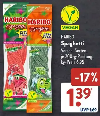 Aldi Süd HARIBO Spaghetti Angebot