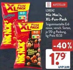 Aldi Süd LORENZ Nic Nac's, XL-Fun-Pack Angebot