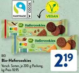 Aldi Süd BIO Bio-Hafercookies Angebot