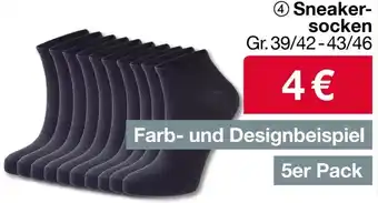 Woolworth Sneakersocken Angebot