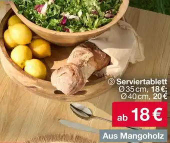 Woolworth Serviertablett Angebot