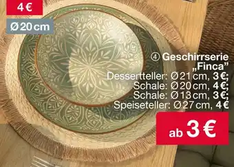 Woolworth Geschirrserie ,,Finca" Angebot