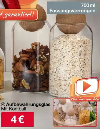 Woolworth Aufbewahrungsglas Angebot