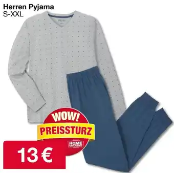 Woolworth Herren Pyjama Angebot