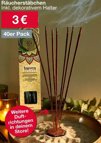 Woolworth Räucherstäbchen Angebot