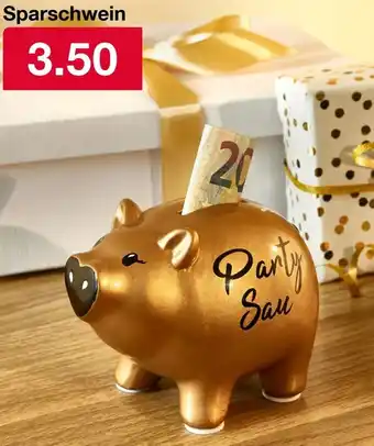 Woolworth Sparschwein Angebot