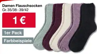 Woolworth Damen Flauschsocken Angebot