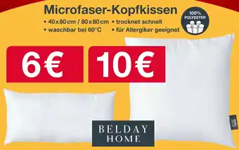 Woolworth Microfaser-Kopfkissen Angebot