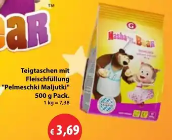 Mix Markt Teigtaschen mit Fleischfüllung "Pelmeschki Maljutki" Angebot