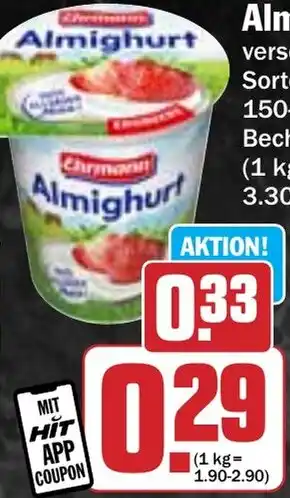 Hit Ehrmann Almighurt Angebot