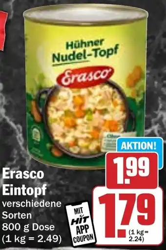 Hit Erasco Eintopf Angebot