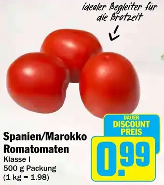 Hit Spanien/Marokko Romatomaten Angebot