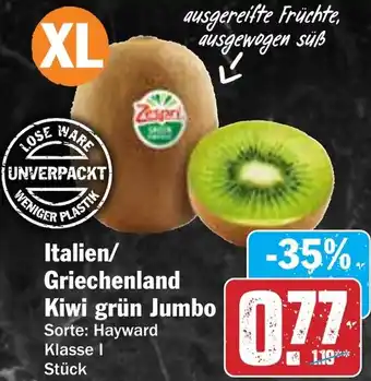 Hit Italien/ Griechenland Kiwi grün Jumbo Angebot