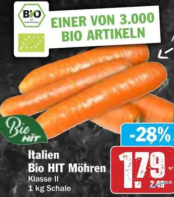 Hit Italien Bio HIT Möhren Angebot