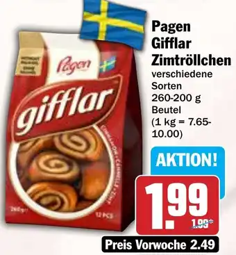 Hit Pagen Gifflar Zimtröllchen Angebot