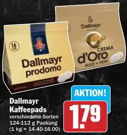 Hit Dallmayr Kaffeepads Angebot