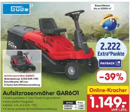 Netto Marken-Discount Gude Aufsitzrasenmäher GAR601 Angebot