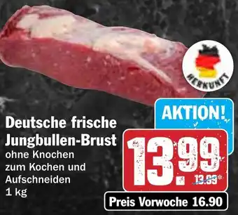 Hit Deutsche frische Jungbullen-Brust Angebot