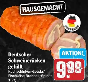 Hit Deutscher Schweinerücken gefüllt Angebot