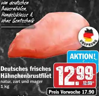 Hit Deutsches frisches Hähnchenbrustfilet Angebot