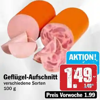 Hit Geflügel-Aufschnitt Angebot