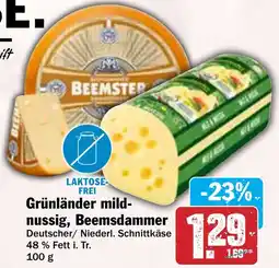 Hit Grünländer mild nussig, Beemsdammer Angebot