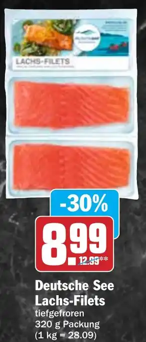 Hit Deutsche See Lachs-Filets Angebot